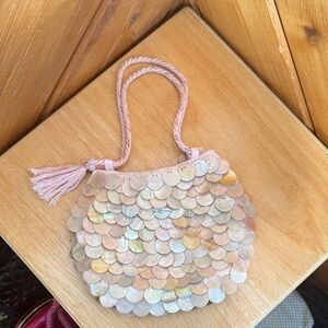 Artmosphere Pink Shell Purse